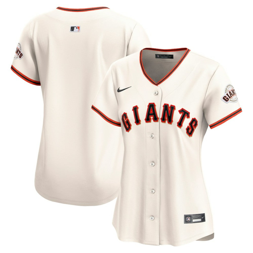 San Francisco Giants Women's Home Limited Jersey - Cream | Nike