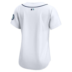 Seattle Mariners Women's Home Limited Jersey - White | Nike