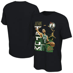 Jayson Tatum Boston Celtics Jordan Brand Player T-Shirt - Black on sale