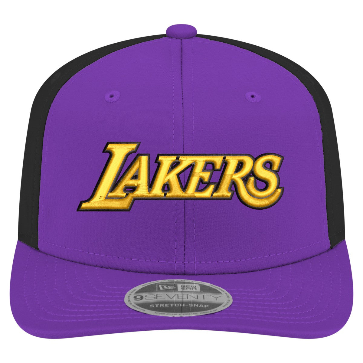 Los Angeles Lakers Statement Edition Jersey Hook 9SEVENTY Stretch-Snap Hat - Purple | New Era outlet