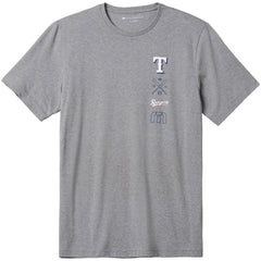 Texas Rangers TravisMathew Sunset Slam T-Shirt - Gray