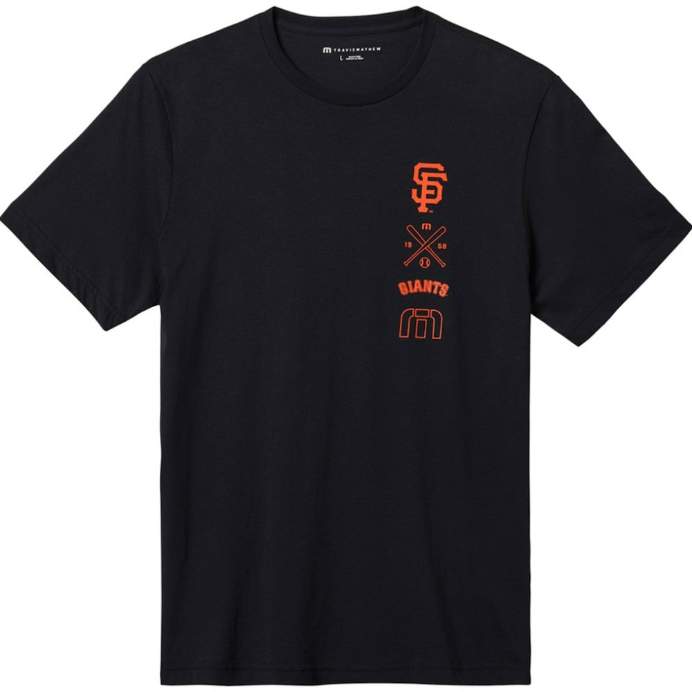 San Francisco Giants TravisMathew Sunset Slam T-Shirt - Black