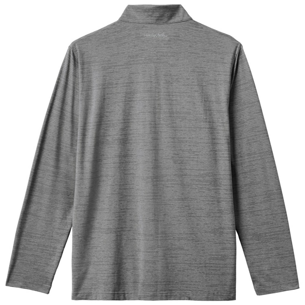 Los Angeles Dodgers TravisMathew The Heater Quarter-Zip Pullover Top - Gray