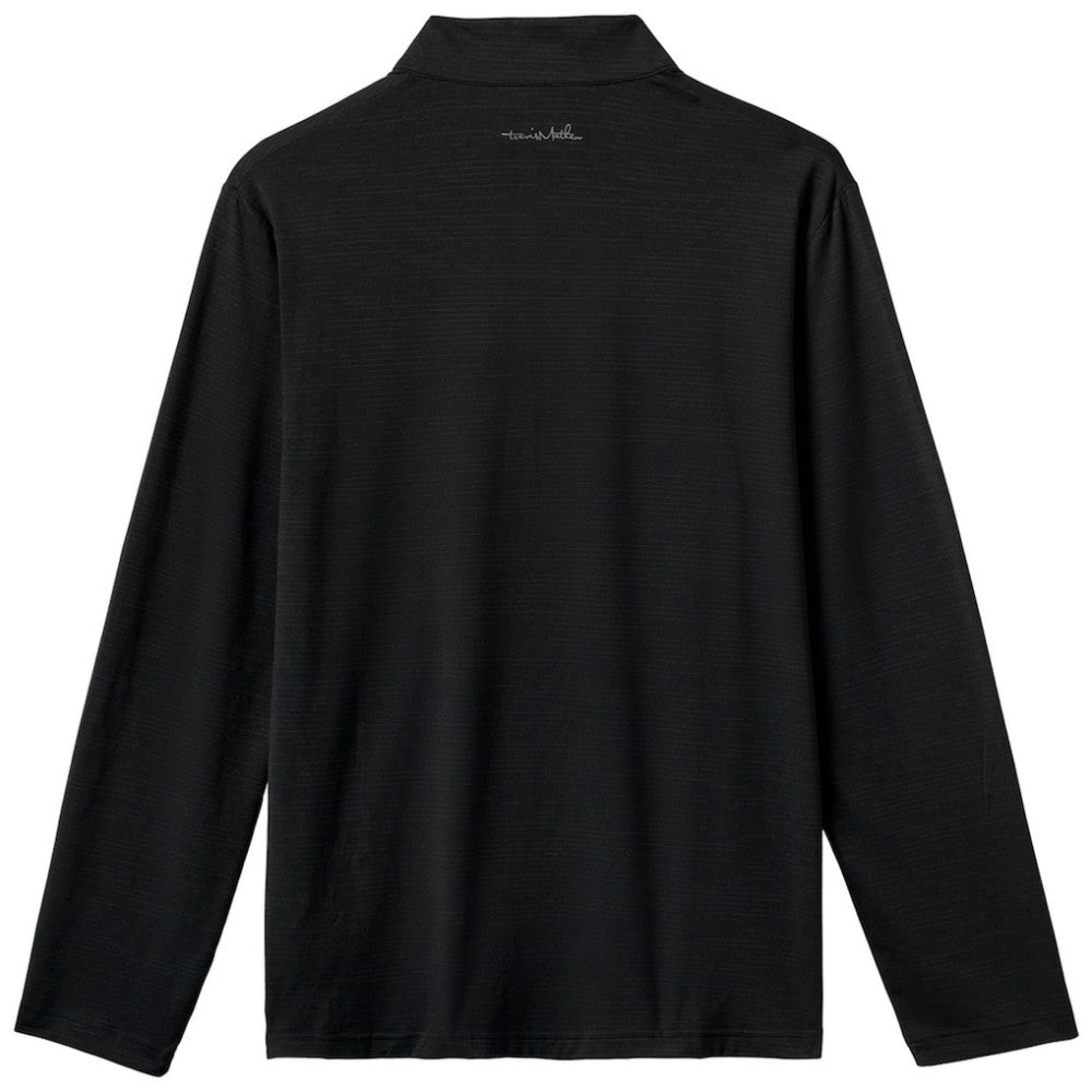 Arizona Diamondbacks TravisMathew The Heater Quarter-Zip Pullover Top - Black