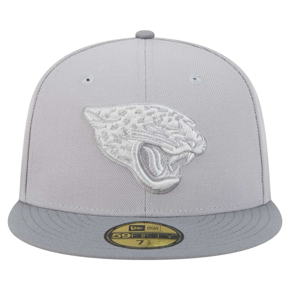 Jacksonville Jaguars New Era Iron Cloud 59FIFTY Fitted Hat - Gray/Graphite cheap