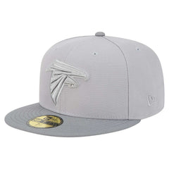 Atlanta Falcons New Era Iron Cloud 59FIFTY Fitted Hat - Gray/Graphite online