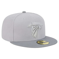 Atlanta Falcons New Era Iron Cloud 59FIFTY Fitted Hat - Gray/Graphite online