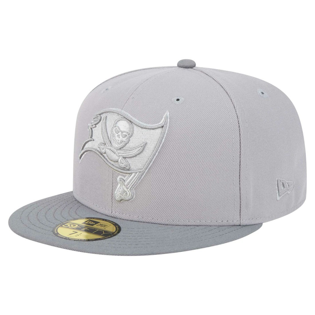 Tampa Bay Buccaneers New Era Iron Cloud 59FIFTY Fitted Hat - Gray/Graphite for sale