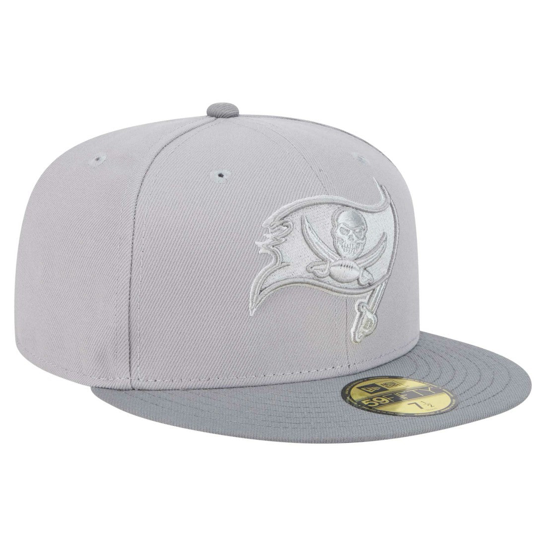 Tampa Bay Buccaneers New Era Iron Cloud 59FIFTY Fitted Hat - Gray/Graphite for sale