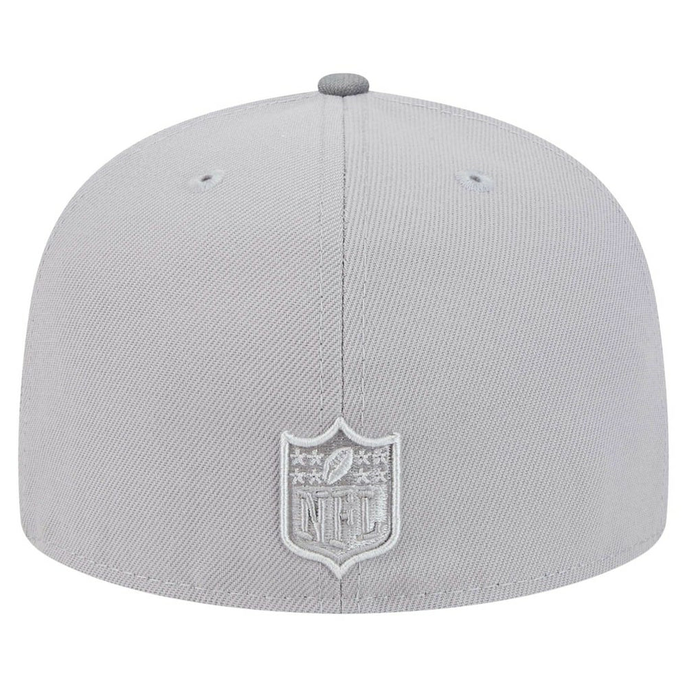 Pittsburgh Steelers New Era Iron Cloud 59FIFTY Fitted Hat - Gray/Graphite discount