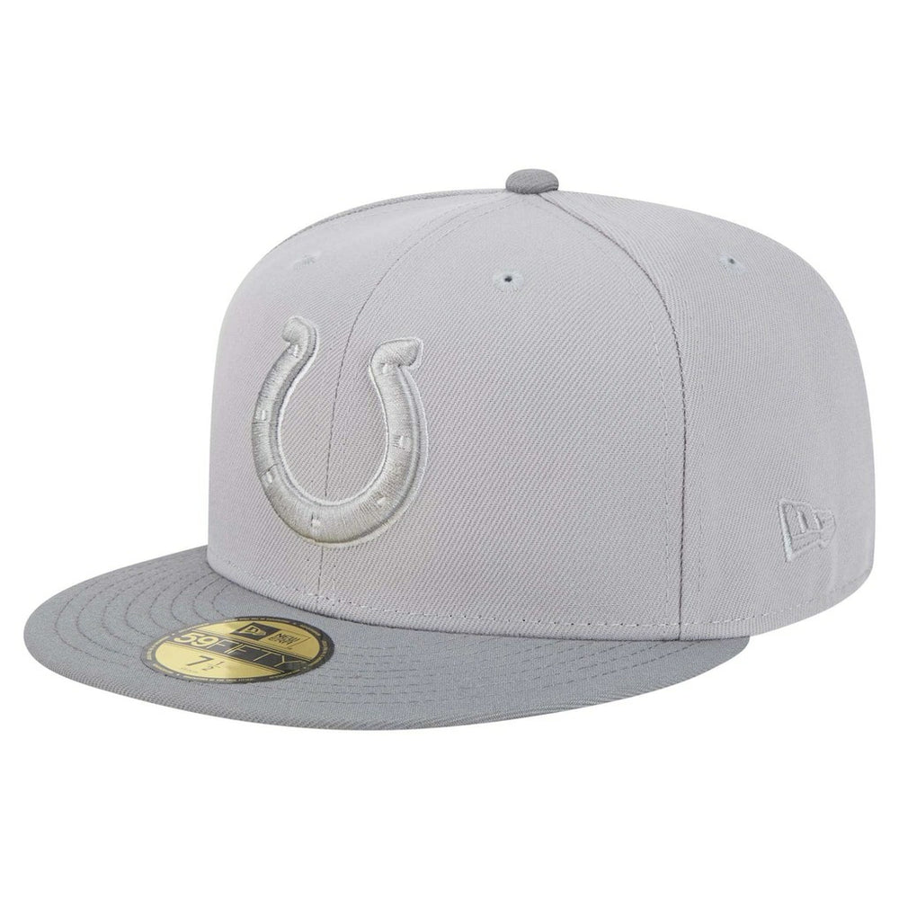 Indianapolis Colts New Era Iron Cloud 59FIFTY Fitted Hat - Gray/Graphite outlet