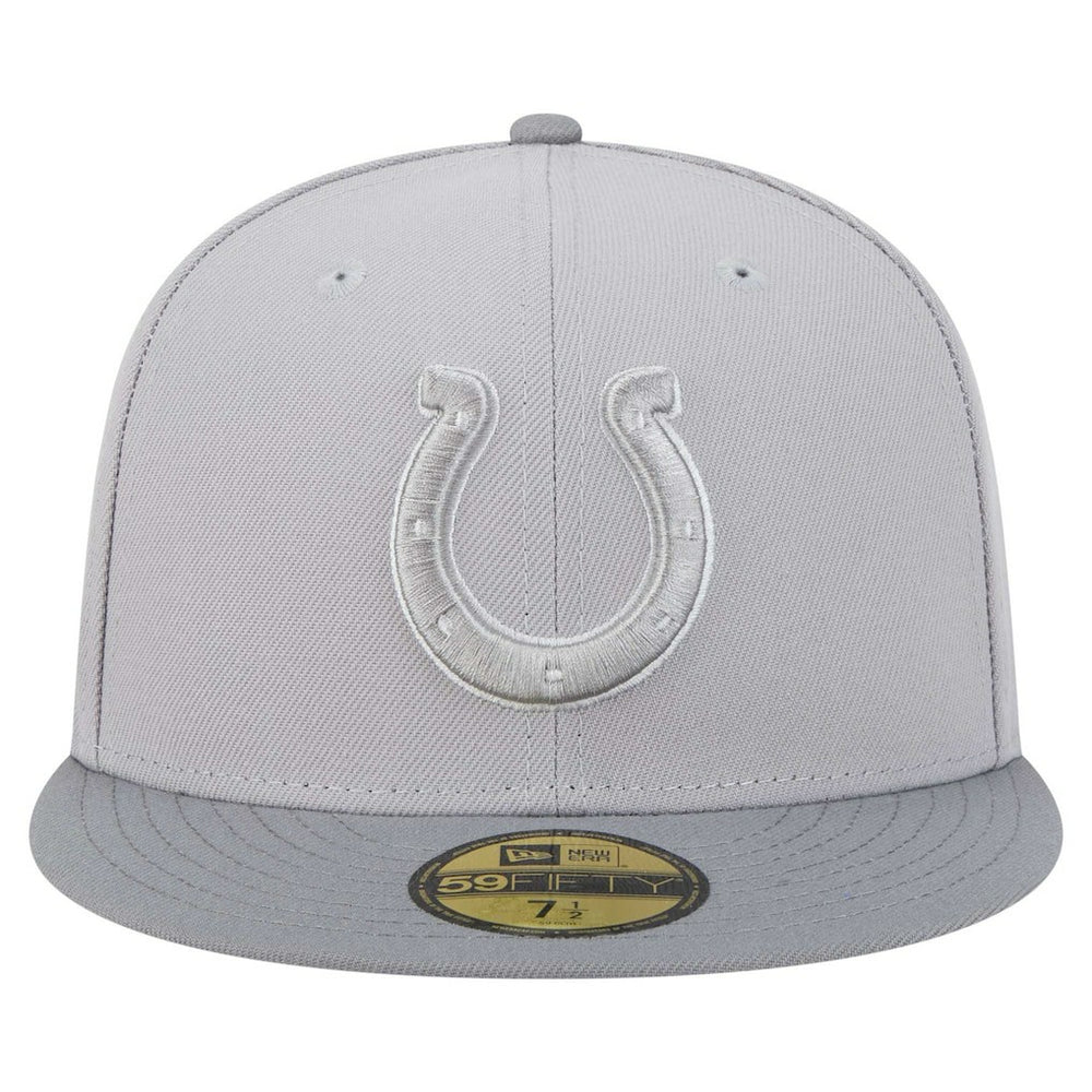 Indianapolis Colts New Era Iron Cloud 59FIFTY Fitted Hat - Gray/Graphite outlet