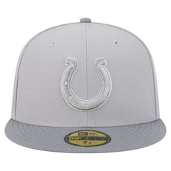 Indianapolis Colts New Era Iron Cloud 59FIFTY Fitted Hat - Gray/Graphite outlet