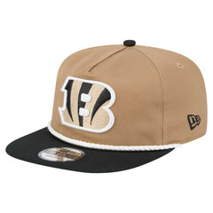 Cincinnati Bengals New Era Desert Golfer Snapback Hat - Khaki/Black outlet