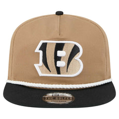 Cincinnati Bengals New Era Desert Golfer Snapback Hat - Khaki/Black outlet