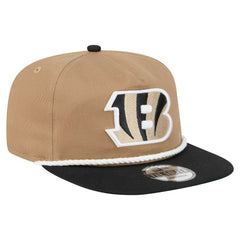 Cincinnati Bengals New Era Desert Golfer Snapback Hat - Khaki/Black outlet