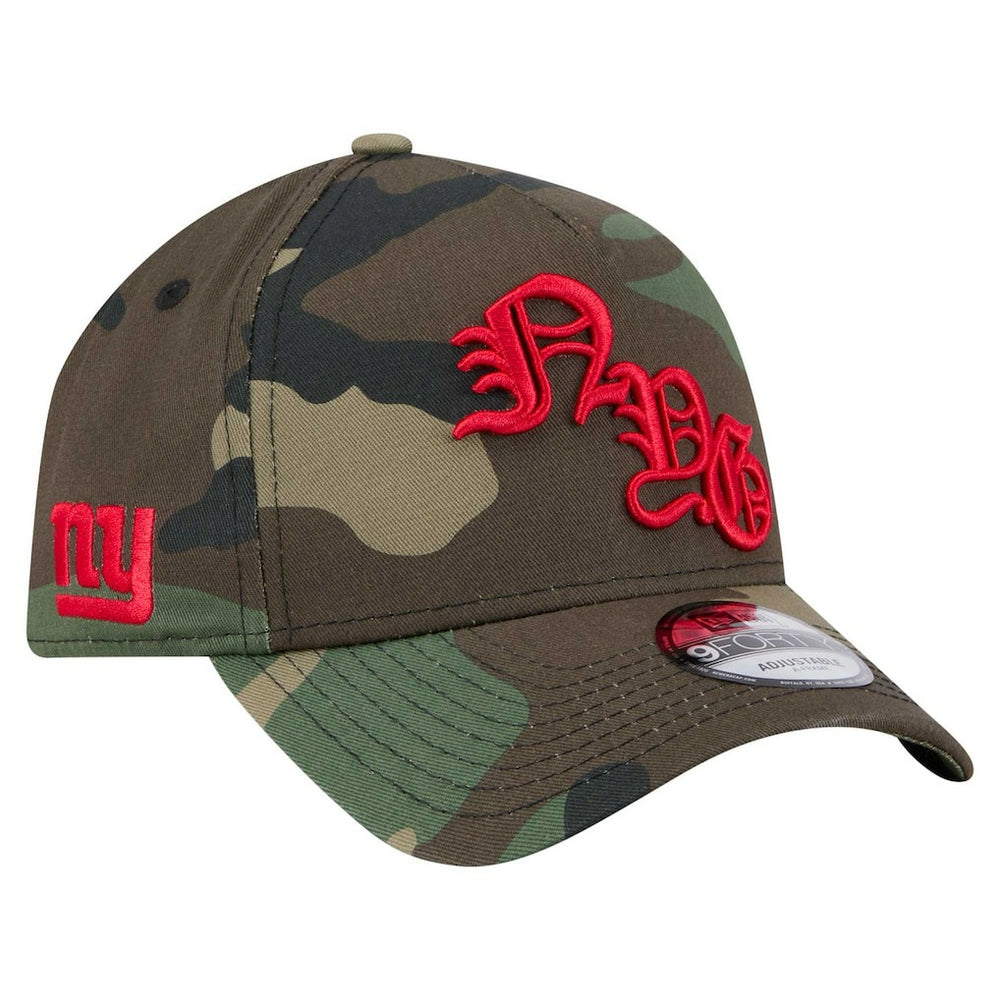 New York Giants New Era Mystic Camo A-Frame 9FORTY Adjustable Hat - Camo cheap