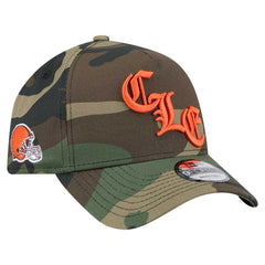 Cleveland Browns New Era Mystic Camo A-Frame 9FORTY Adjustable Hat - Camo for sale
