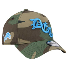 Detroit Lions New Era Mystic Camo A-Frame 9FORTY Adjustable Hat - Camo for sale