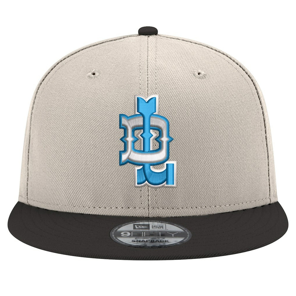 Detroit Lions New Era City Originals 9FIFTY Snapback Hat - Cream/Blue outlet
