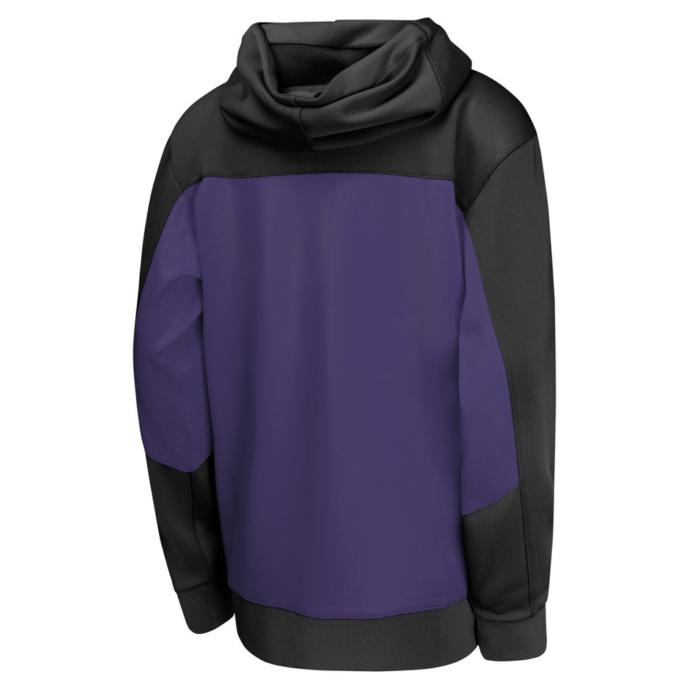Phoenix Suns Youth Authentic On-Court Showtime Performance Full-Zip Hoodie - Black/Purple | Nike discount