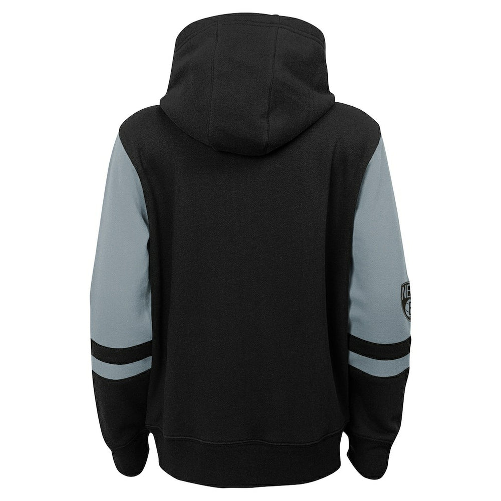 Brooklyn Nets Preschool Straight To The League Full-Zip Hoodie - Black shop