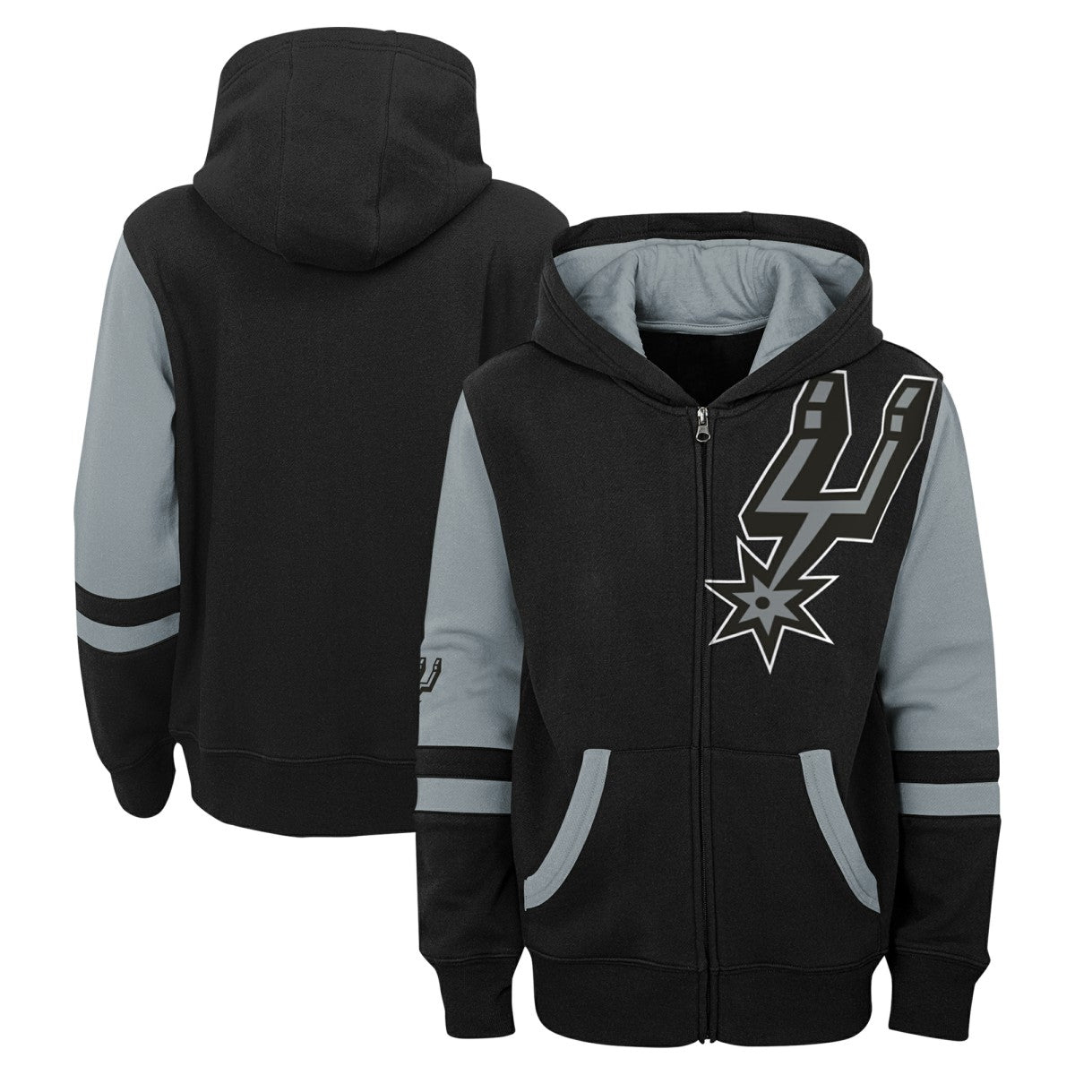 San Antonio Spurs Preschool Straight To The League Full-Zip Hoodie - Black outlet