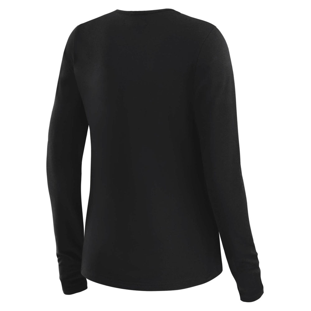 Tampa Bay Buccaneers WEAR by Erin Andrews x Gracie Hunt Women's Mesh Panel Long Sleeve T-Shirt - Black outlet