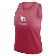 Arizona Cardinals WEAR by Erin Andrews x Gracie Hunt Women's Ombre Tank Top - Cardinal cheap