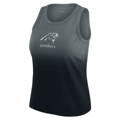 Carolina Panthers WEAR by Erin Andrews x Gracie Hunt Women's Ombre Tank Top - Black sale