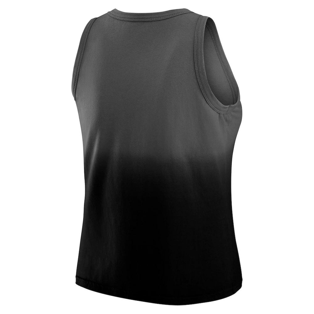 New Orleans Saints WEAR by Erin Andrews x Gracie Hunt Women's Ombre Tank Top - Black sale