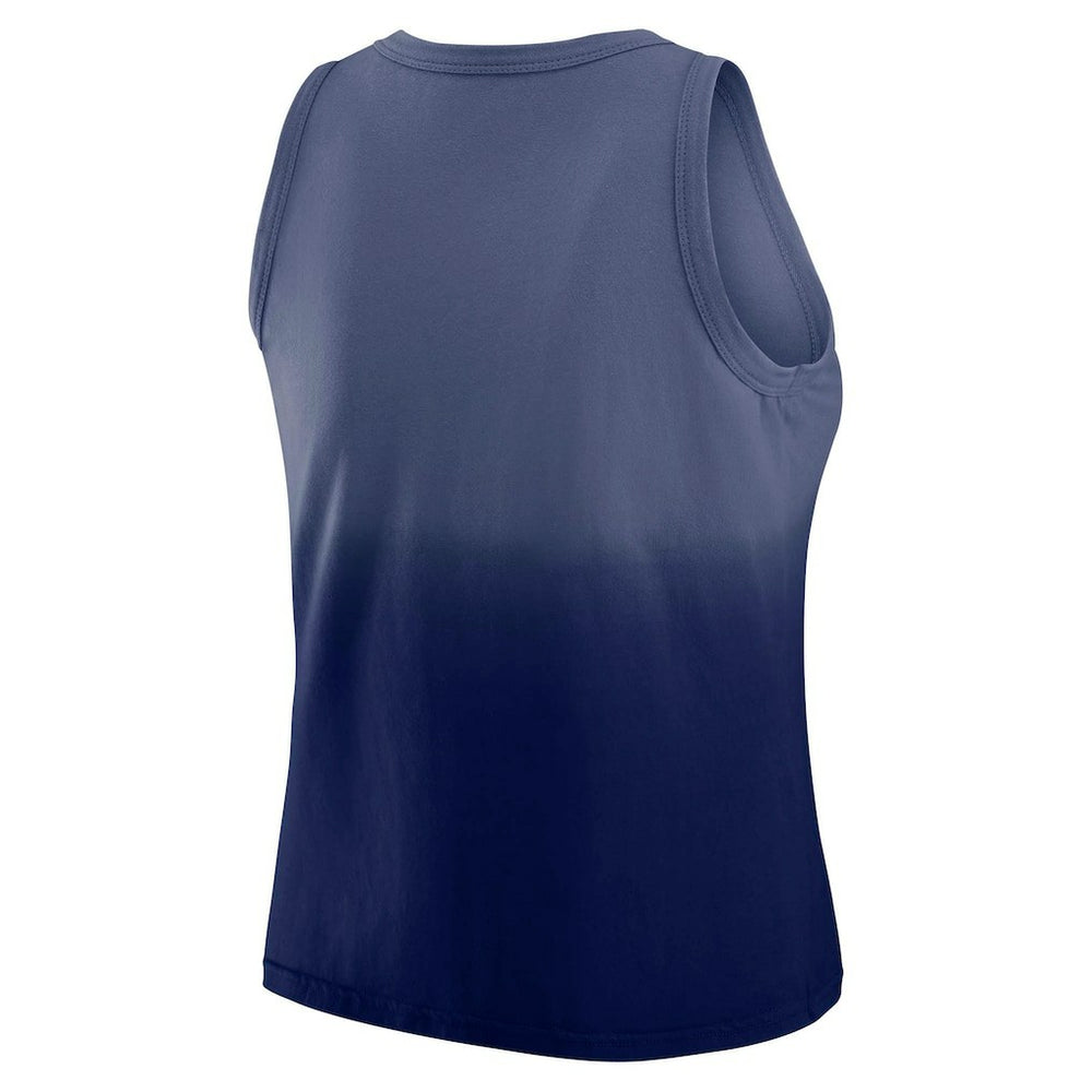 New York Giants WEAR by Erin Andrews x Gracie Hunt Women's Ombre Tank Top - Navy online