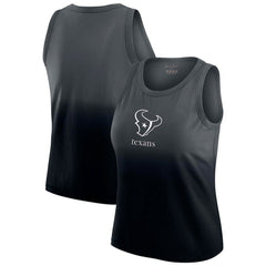 Houston Texans WEAR by Erin Andrews x Gracie Hunt Women's Ombre Tank Top - Navy cheap