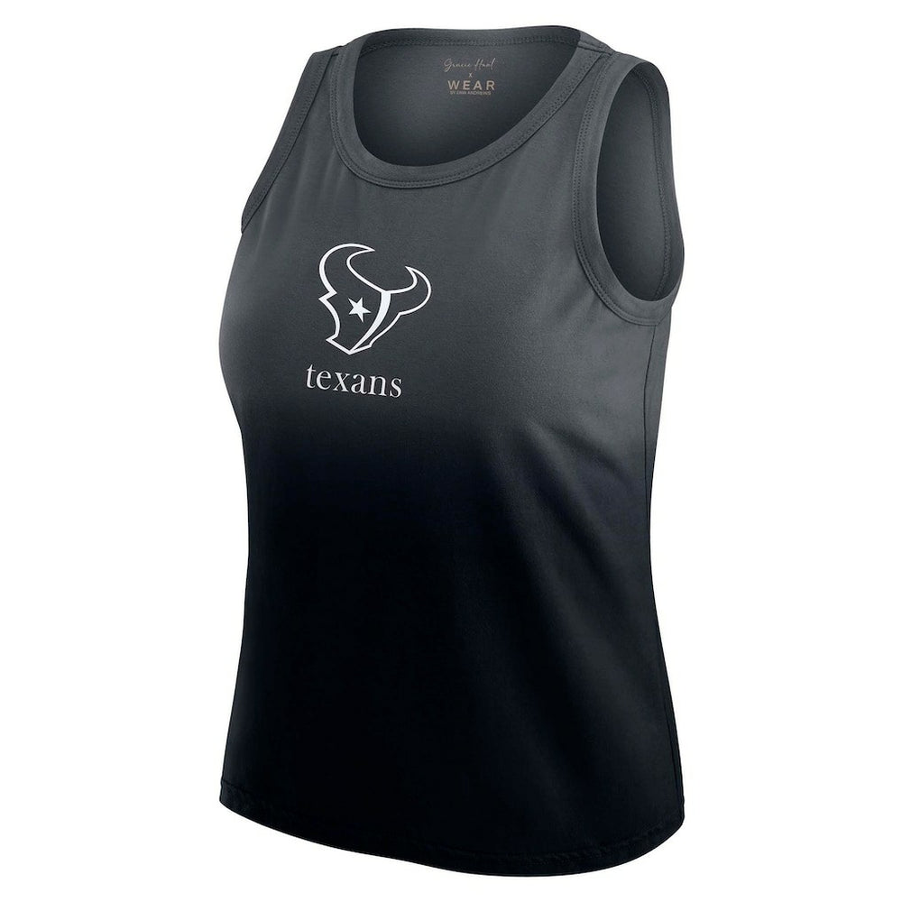 Houston Texans WEAR by Erin Andrews x Gracie Hunt Women's Ombre Tank Top - Navy cheap