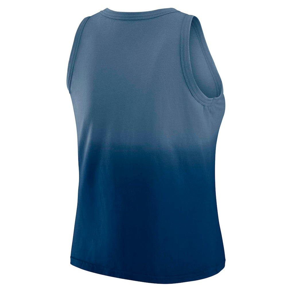 Indianapolis Colts WEAR by Erin Andrews x Gracie Hunt Women's Ombre Tank Top - Heather Navy discount
