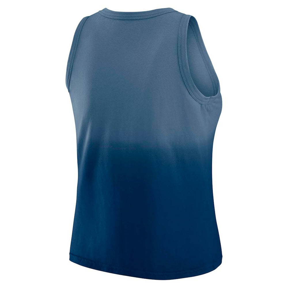 Indianapolis Colts WEAR by Erin Andrews x Gracie Hunt Women's Ombre Tank Top - Heather Navy discount