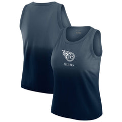 Tennessee Titans WEAR by Erin Andrews x Gracie Hunt Women's Ombre Tank Top - Navy cheap