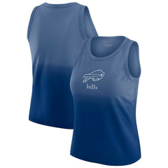 Buffalo Bills WEAR by Erin Andrews x Gracie Hunt Women's Ombre Tank Top - Royal on sale