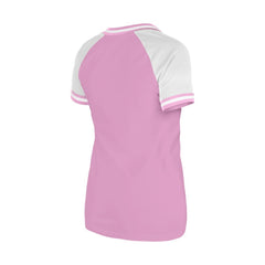 Cleveland Guardians Women's Gameday V-Neck T-Shirt - Light Pink | New Era