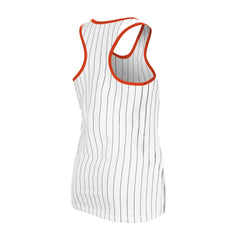 San Francisco Giants Women's Gameday Pinstripe Tank Top - White | New Era