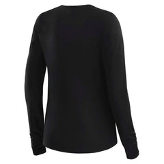 Dallas Cowboys WEAR by Erin Andrews x Gracie Hunt Women's Mesh Panel Long Sleeve T-Shirt - Black for sale