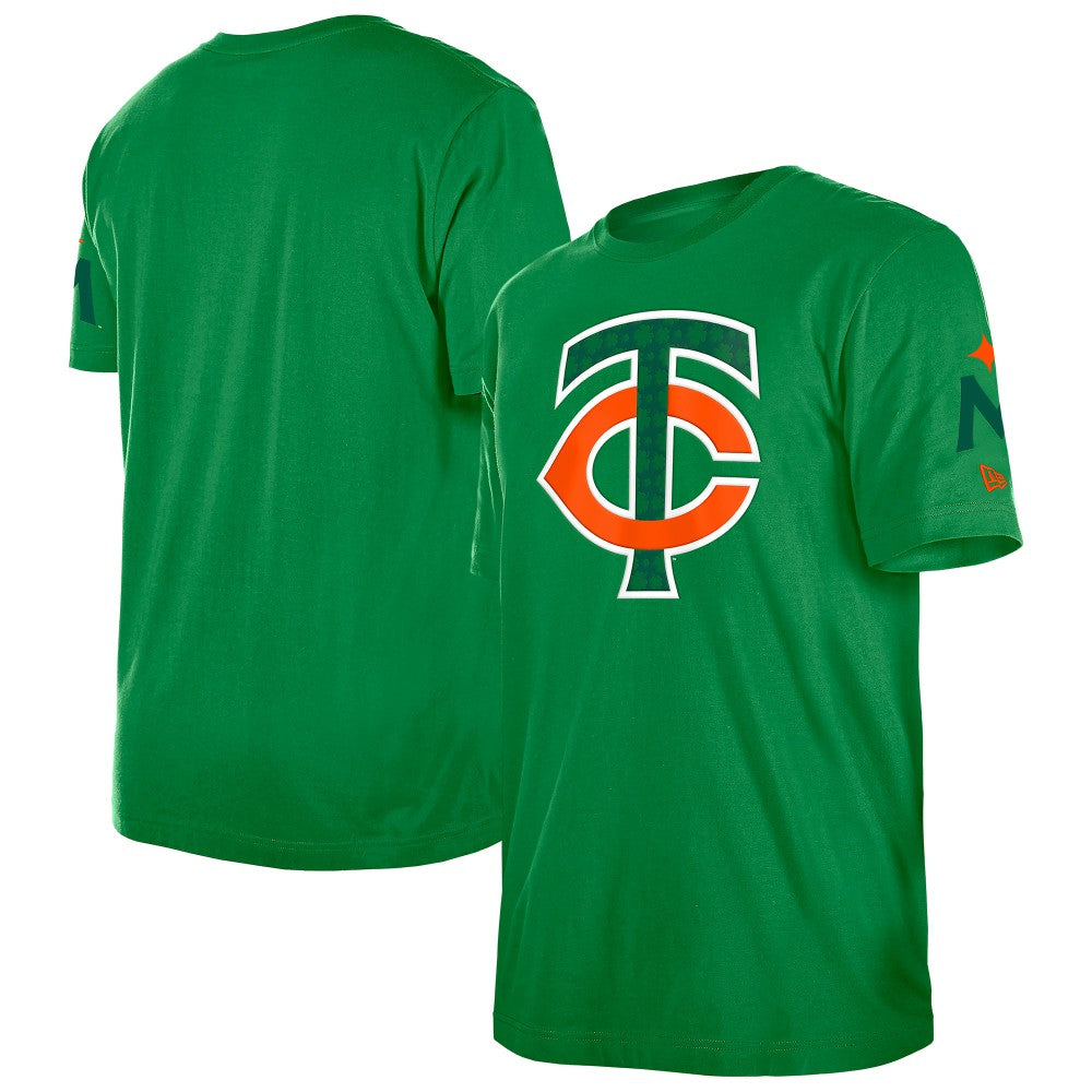 Minnesota Twins St. Patrick's Day Shamrock Fill T-Shirt - Kelly Green | New Era