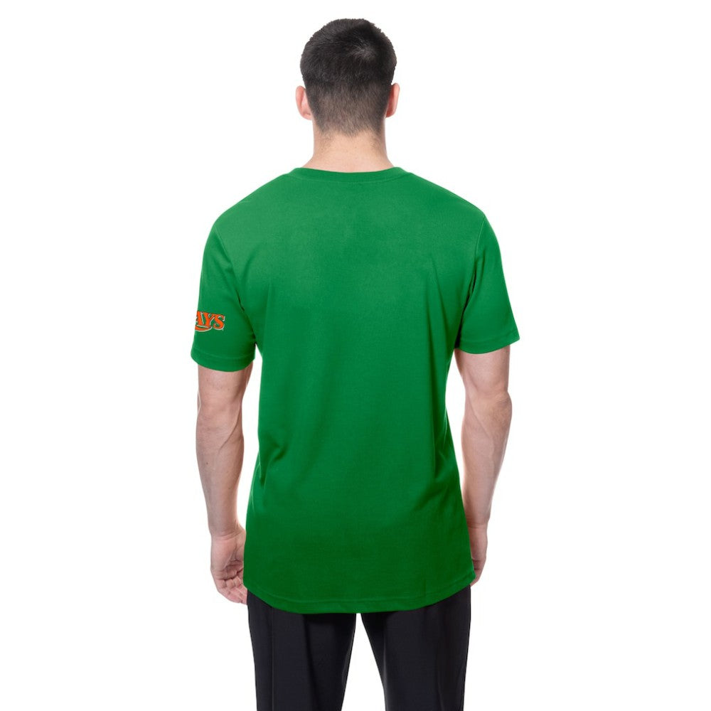 Tampa Bay Rays St. Patrick's Day Shamrock Fill T-Shirt - Kelly Green | New Era