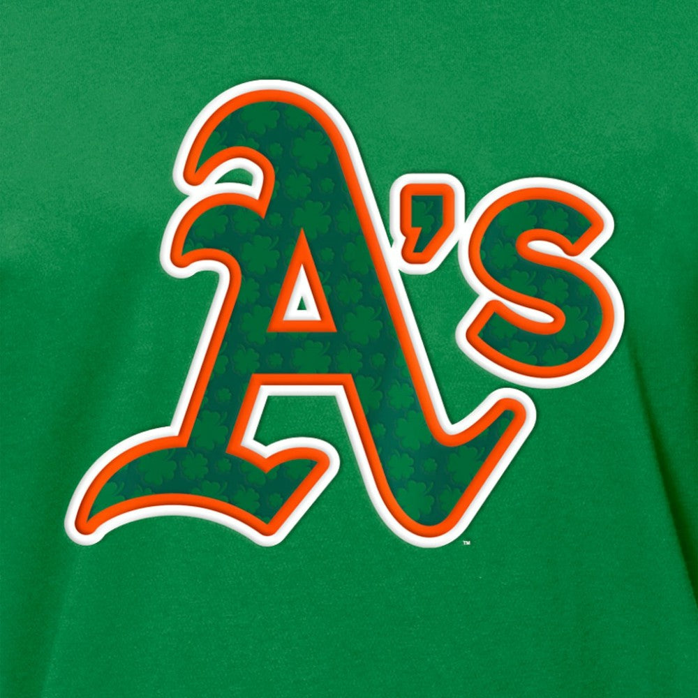 Athletics St. Patrick's Day Shamrock Fill T-Shirt - Kelly Green | New Era