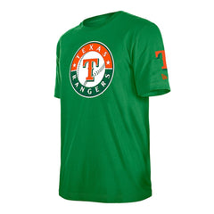 Texas Rangers St. Patrick's Day Shamrock Fill T-Shirt - Kelly Green | New Era