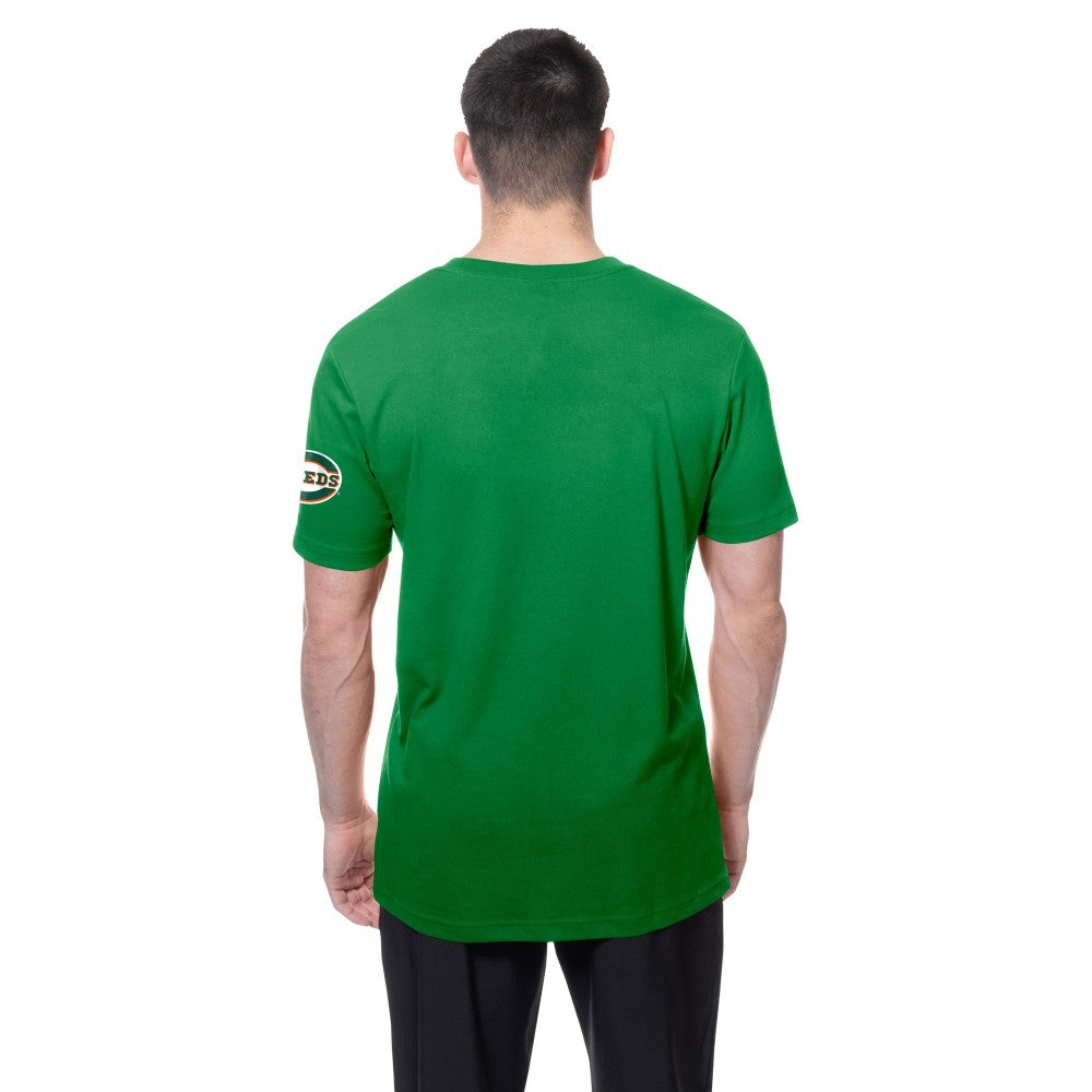 Cincinnati Reds St. Patrick's Day Shamrock Fill T-Shirt - Kelly Green | New Era