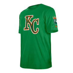 Kansas City Royals St. Patrick's Day Shamrock Fill T-Shirt - Kelly Green | New Era