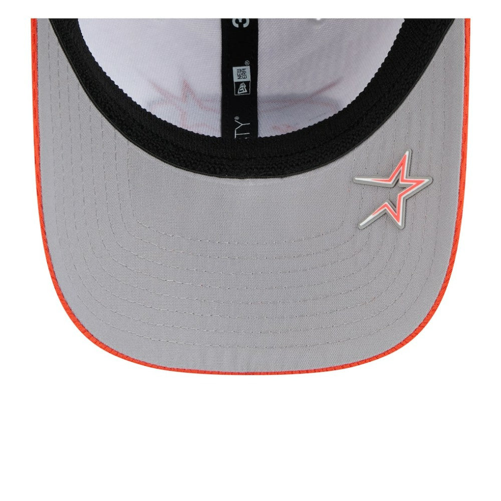 Houston Astros 2025 MLB Clubhouse 39THIRTY Flex Hat - Navy/Orange | New Era