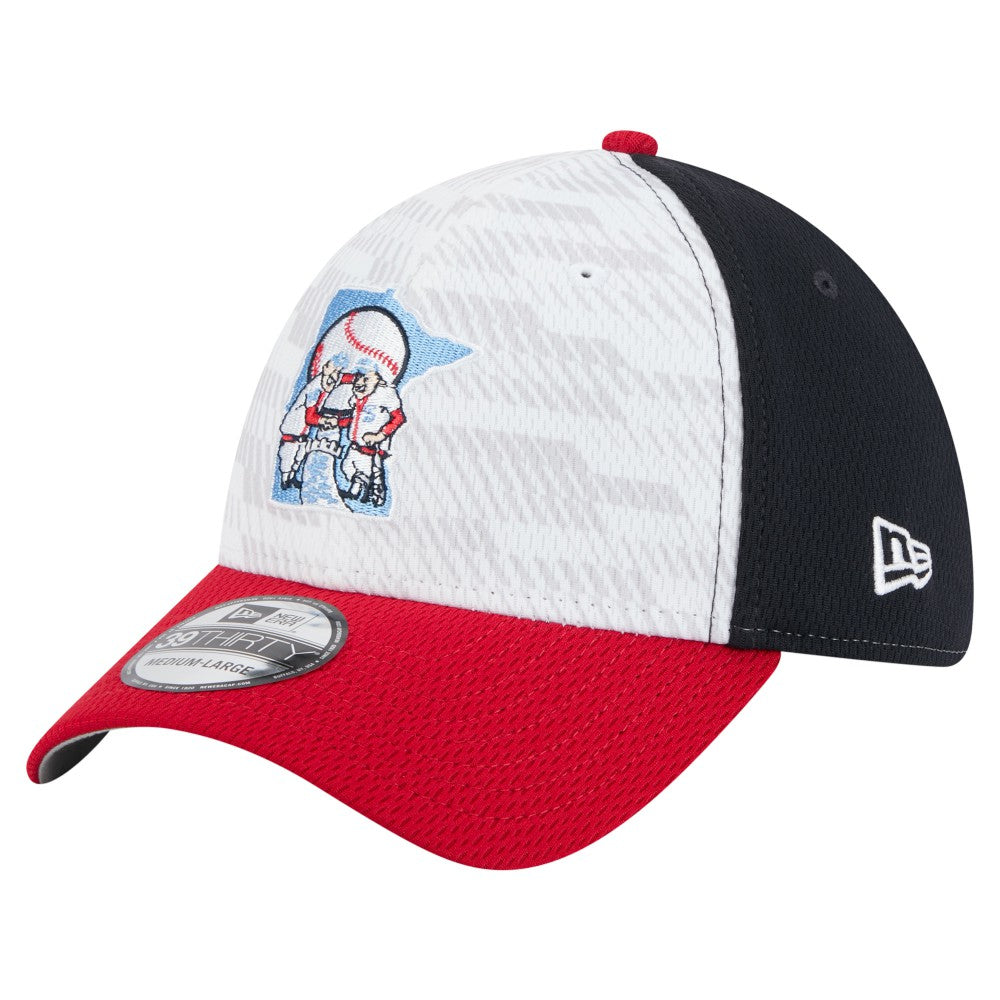 Minnesota Twins 2025 MLB Clubhouse 39THIRTY Flex Hat - Navy/Red | New Era