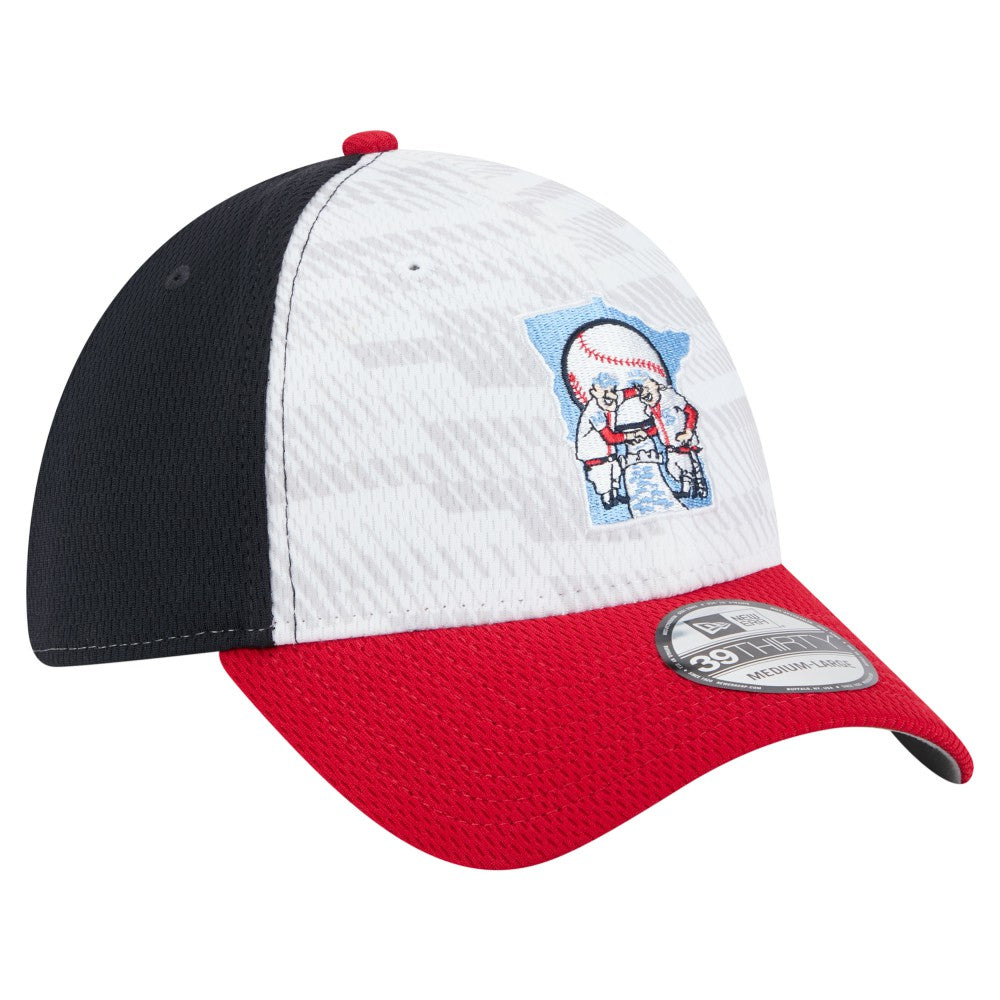 Minnesota Twins 2025 MLB Clubhouse 39THIRTY Flex Hat - Navy/Red | New Era